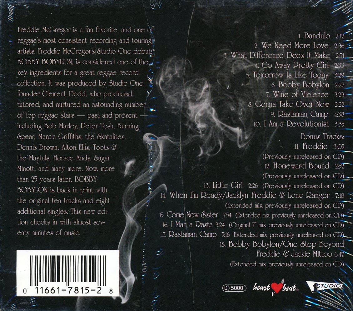 Freddie McGregor - Bobby Bobylon (With 8 Bonus Tracks)