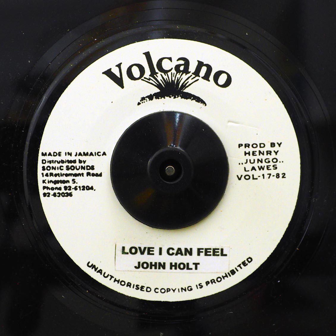 John Holt - Love I Can Feel  /  Roots Radics - Version (rhythm: "A Love I Can Feel")