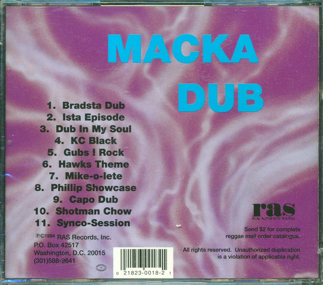 Aston Familyman Barrett, Carlton Barrett, Etc. - Macka Dub (marked/ltd stock)