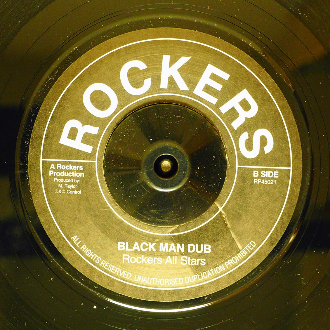 Lacksley Castell - Love In Your Heart  /  Rockers All Stars - Black People Dub (UK press)