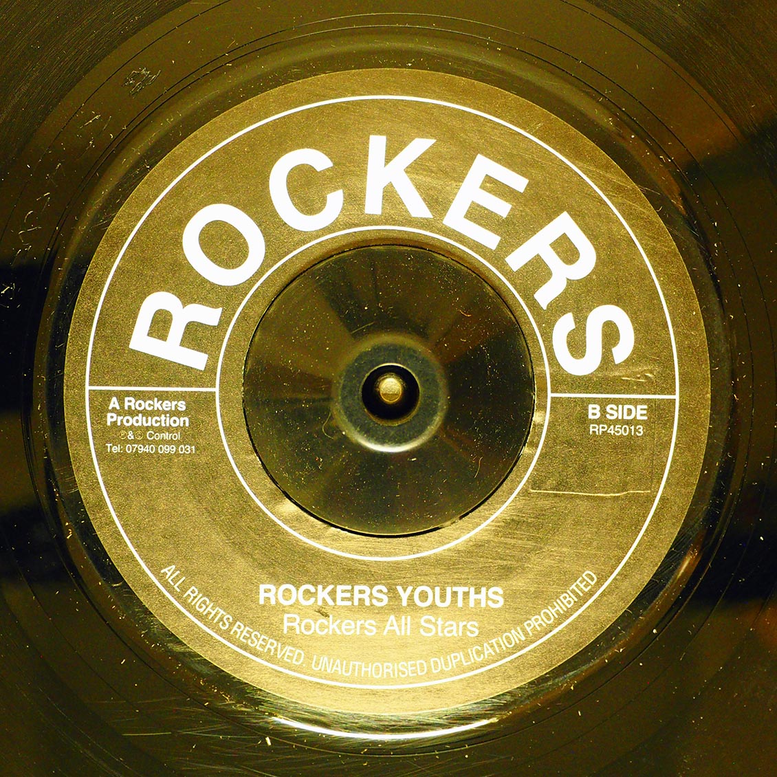 Horace Andy - Youths Of Today  /  Rockers All Stars - Version (UK press)