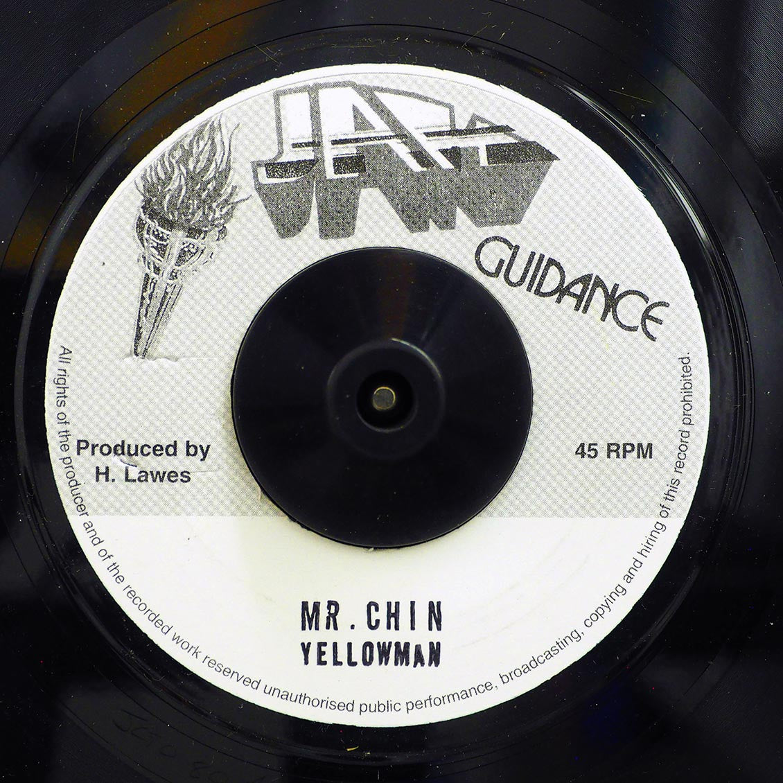 Yellowman - Mr. Chin  /  Roots Radics - Version (rhythm: "Rub A Dub Style/I'm Just A Guy")