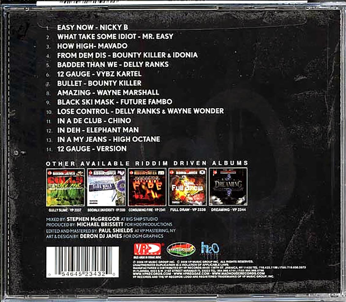 Various - Riddim Driven: 12 Gauge (rhythm: "12 Gauge")