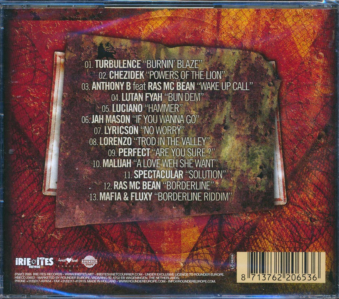 Lutan Fyah, Jah Mason, Anthony B, Etc. - Borderline Riddim (rhythm: "Borderline")