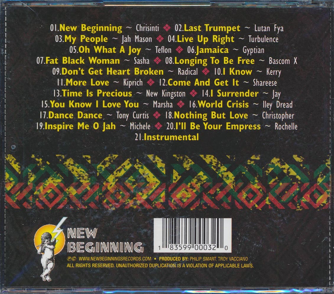 Lutan Fyah, Gyptian, Jah Mason, Iley Dread, Etc. - New Beginning (21 tracks)
