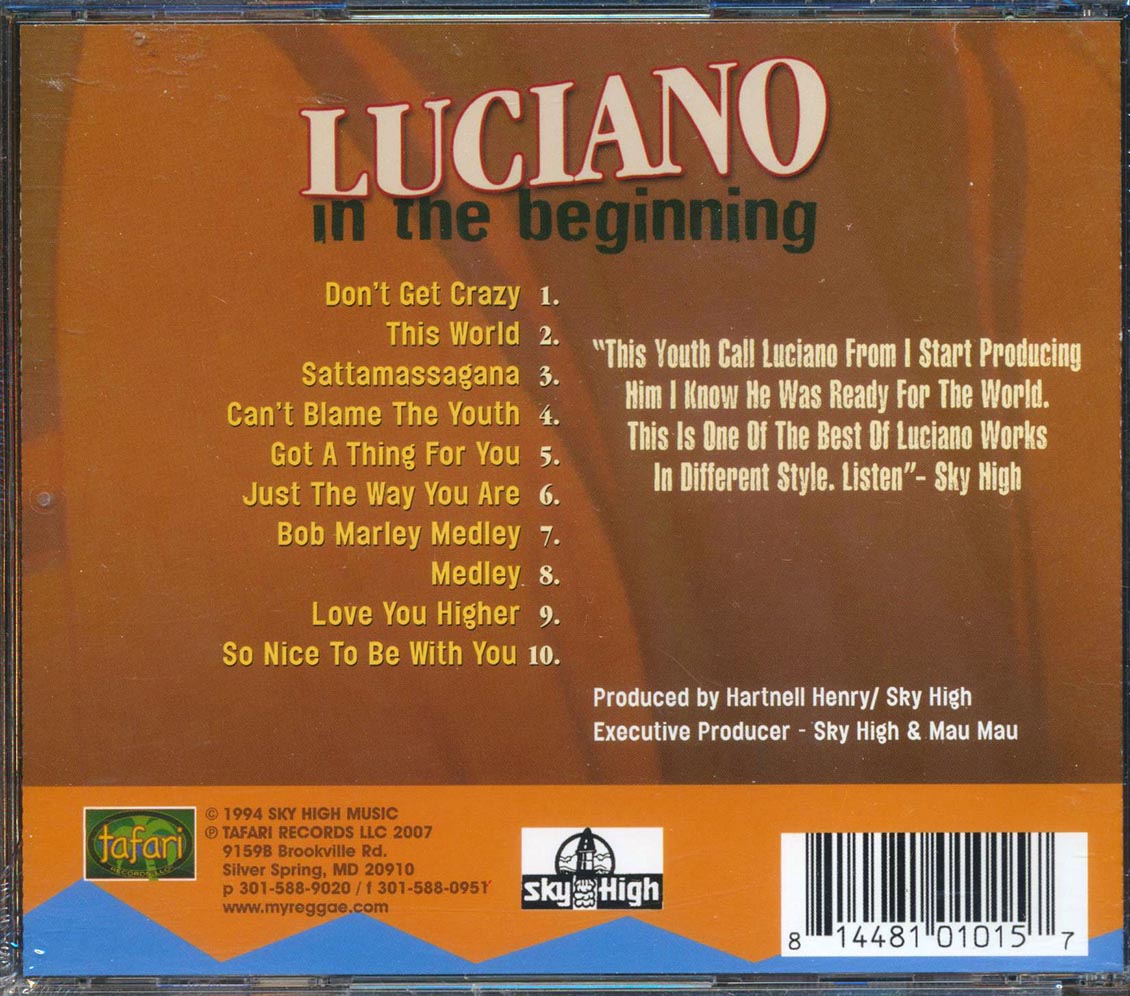 Luciano - In The Beginning