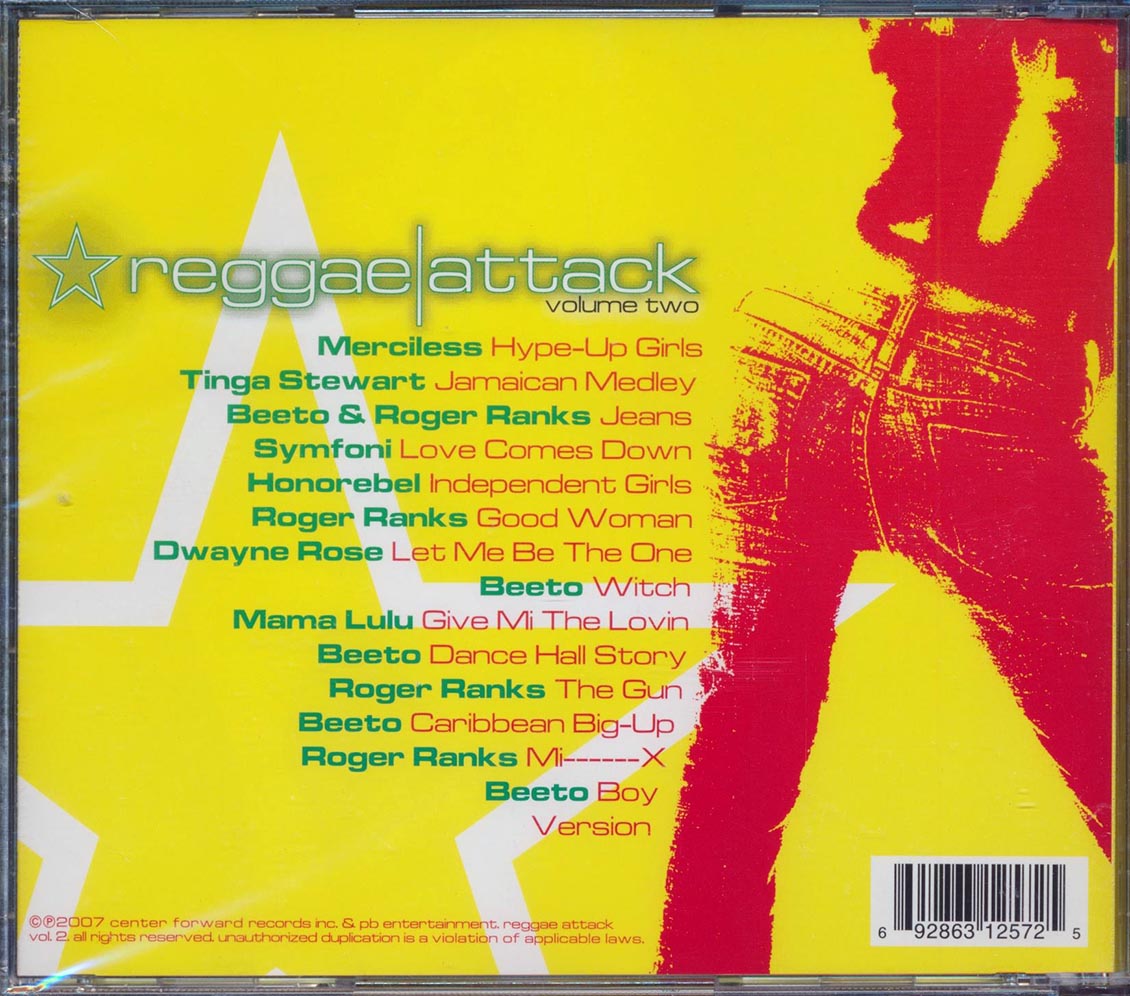 Merciless, Tinga Stewart, Roger Ranks, Etc. - Reggae Attack Volume 2