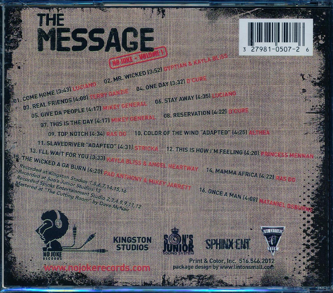 Mikey Jarrett, Luciano, Gyptian, Etc. - The Message