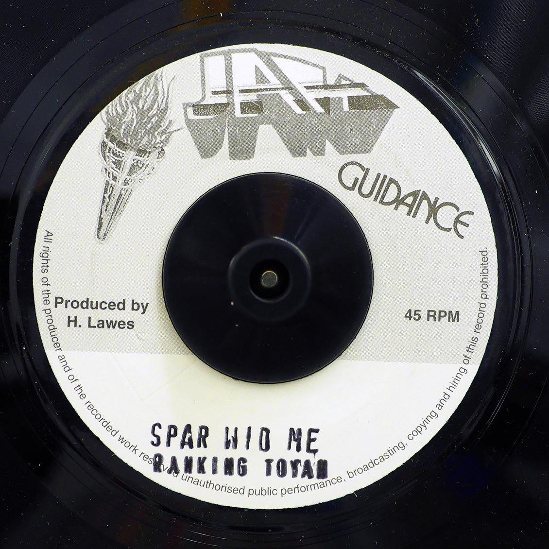 Toyan - Spar With Me  /  Scientist & Roots Radics - Give A Little Love Version (rhythm: "Worries In The Dance")