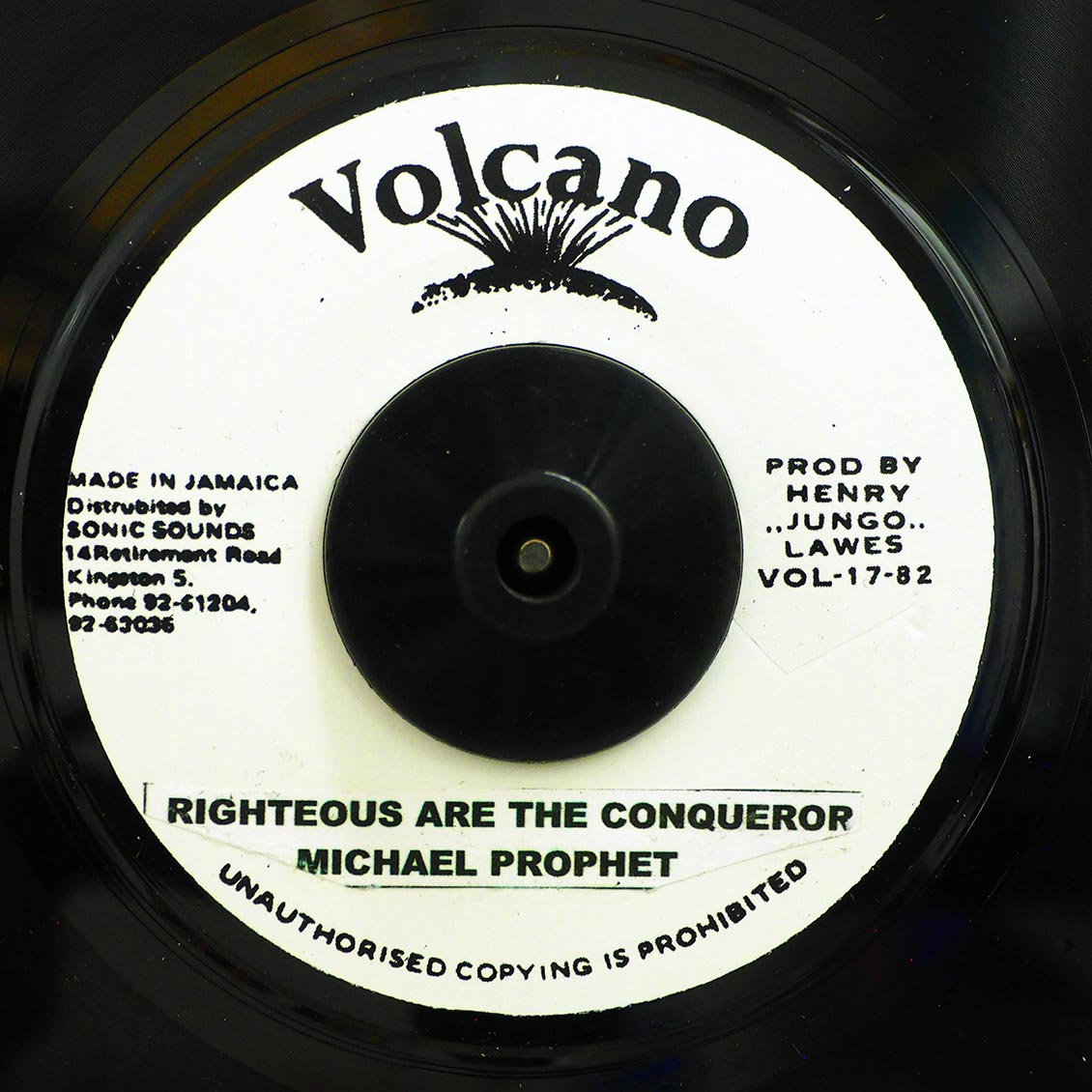 Michael Prophet - Righteous Are The Conqueror  /  Roots Radics - Untitled