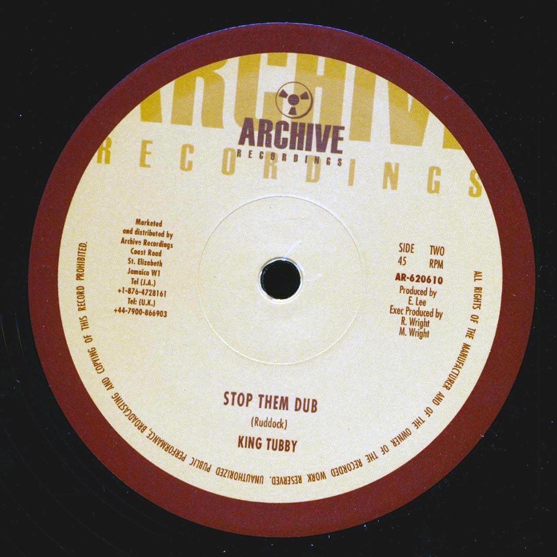 Barry Brown - Stop Them Jah  /  King Tubby - Stop Them Dub (rhythm: "Declaration Of Rights")