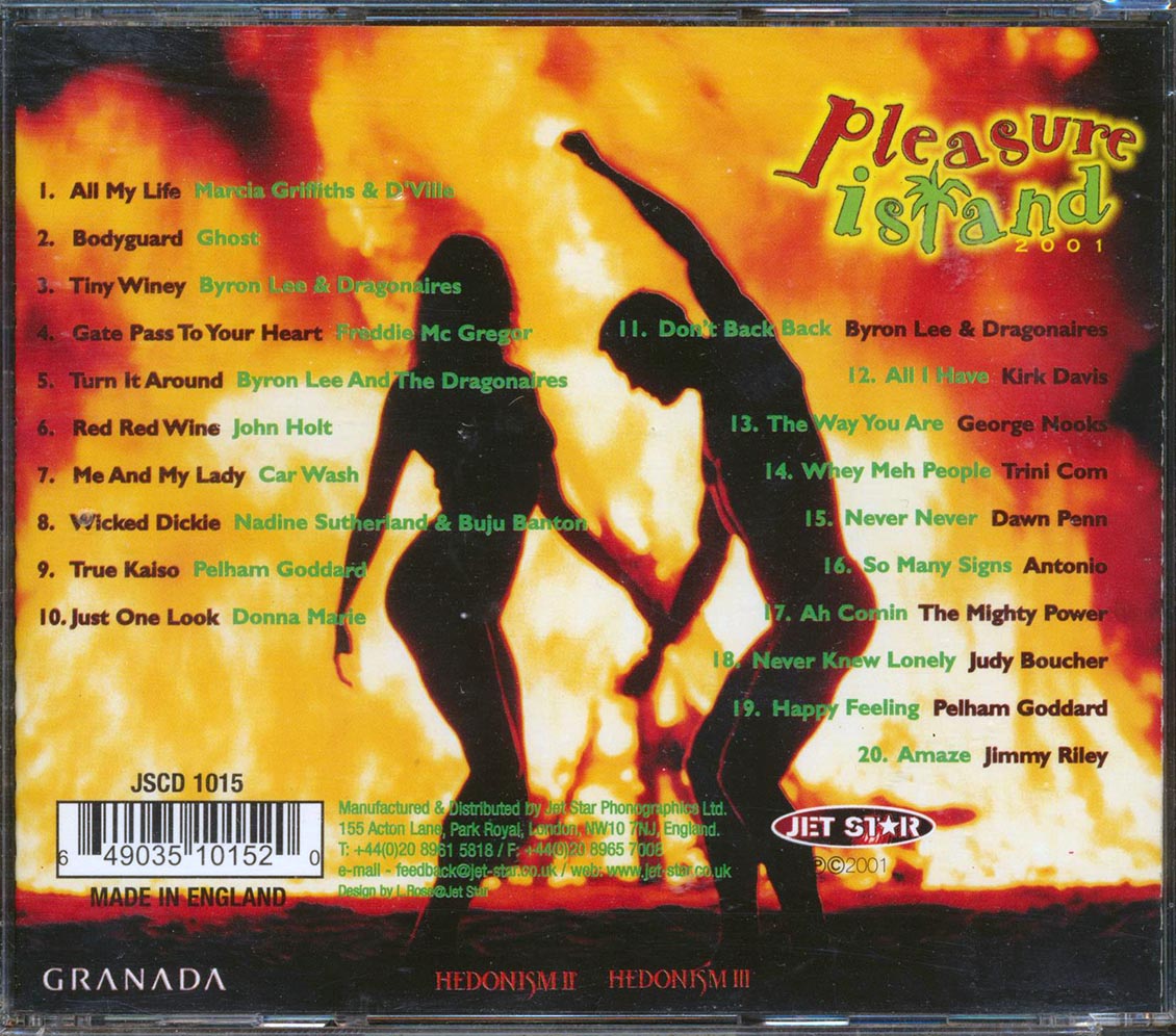 Freddie McGregor, Byron Lee, Dawn Penn, Jimmy Riley, Etc. - Pleasure Island (20 tracks)