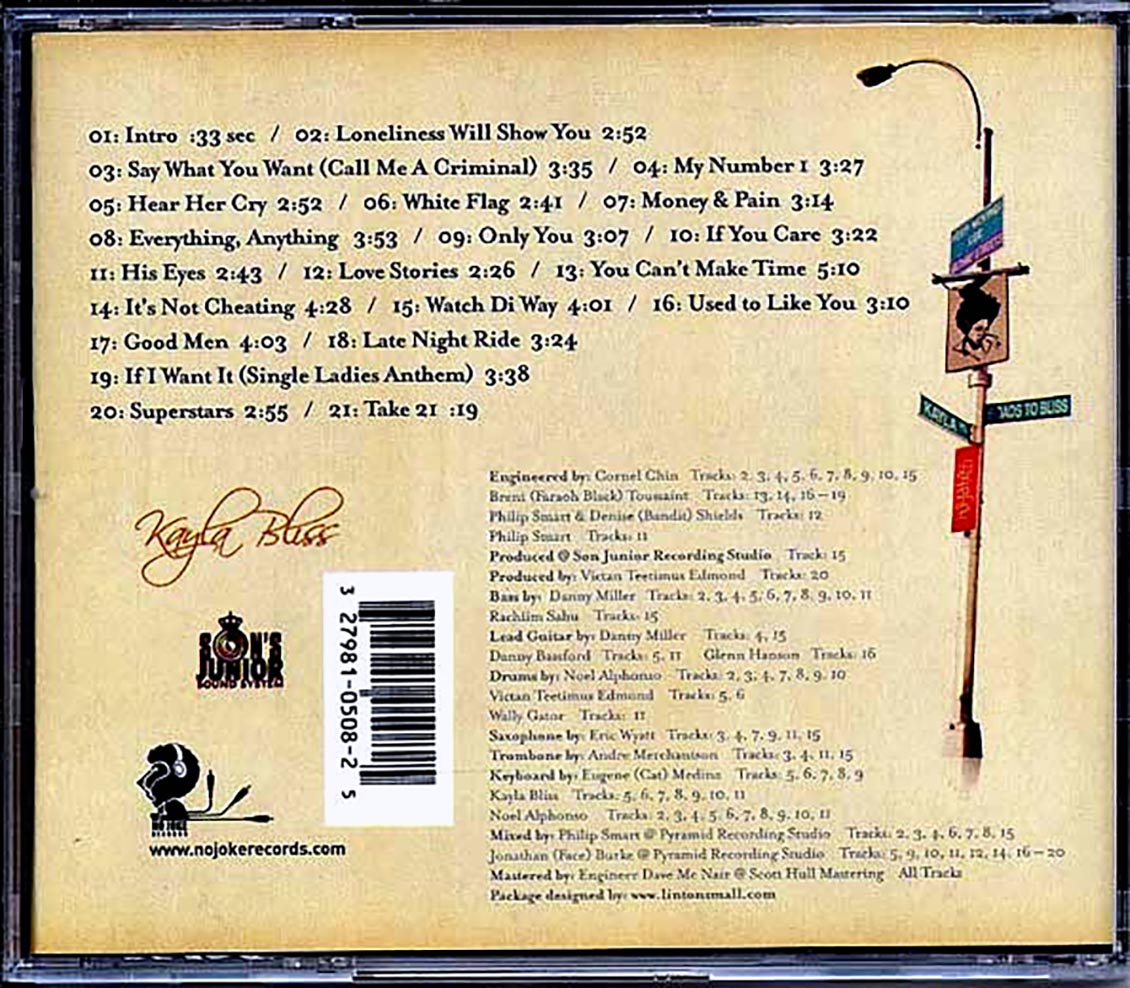Kayla Bliss - Roads To Bliss (21 tracks)