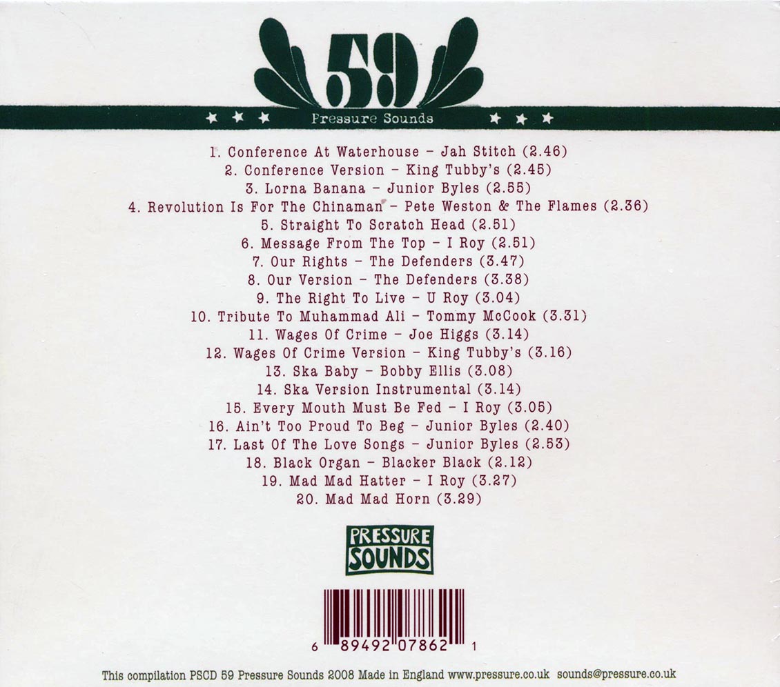 Jr. Byles, Tommy McCook, Bobby Ellis, Joe Higgs, Etc, - Every Mouth Must Be Fed (20 tracks)