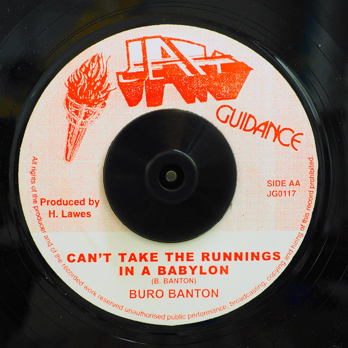 Burro Banton - Out A Hand  /  Burro Banton - Can't Take The Runnings In A Babylon