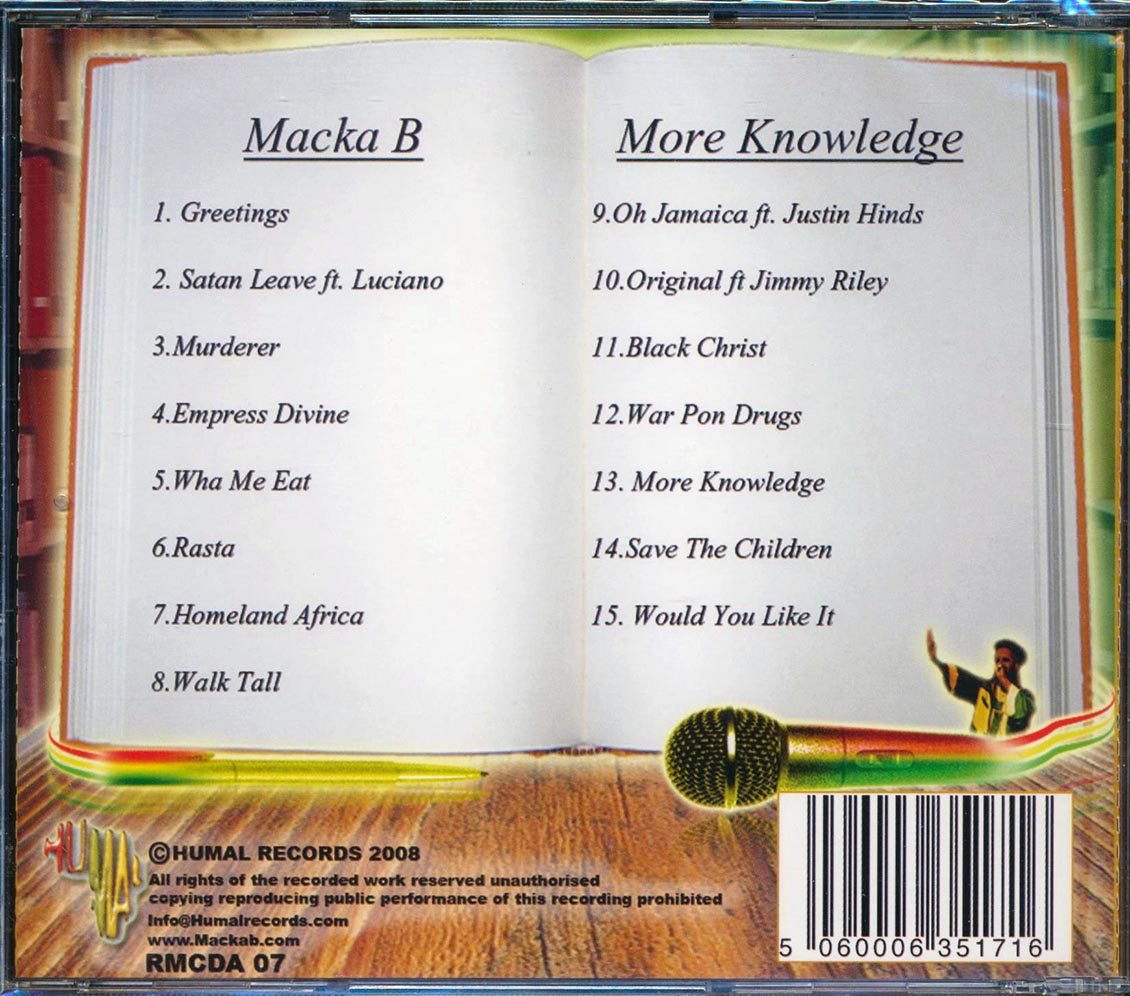 Macka B - More Knowledge