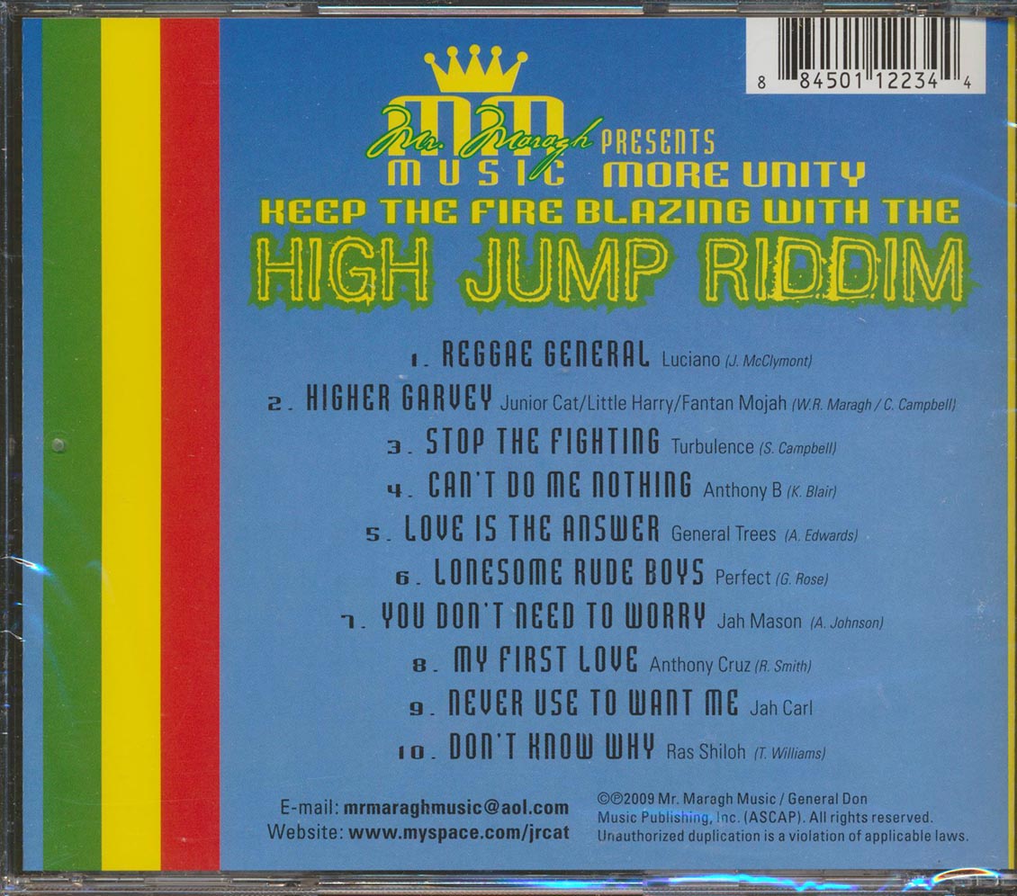 Luciano, Jr. Cat, Anthony B, Etc. - Mr. Maragh Music Presents More Unity: High Jump Riddim