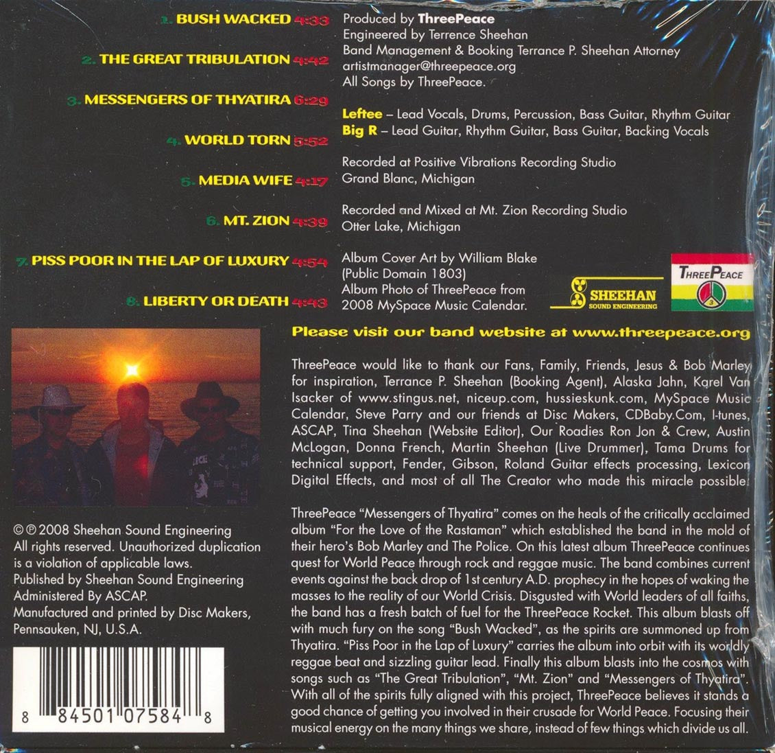 Threepeace - Messengers Of Thyatira