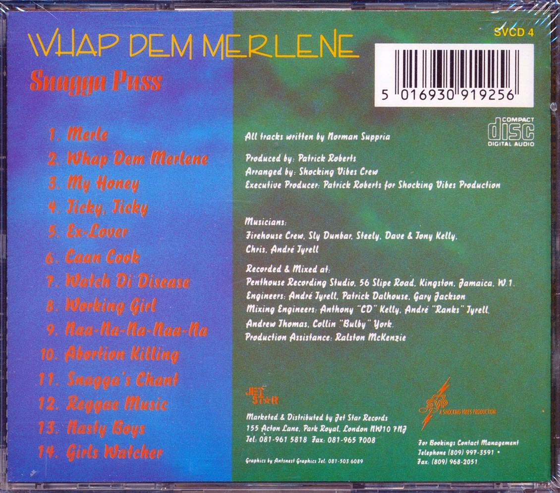 Snagga Puss - Whap Dem Marlene