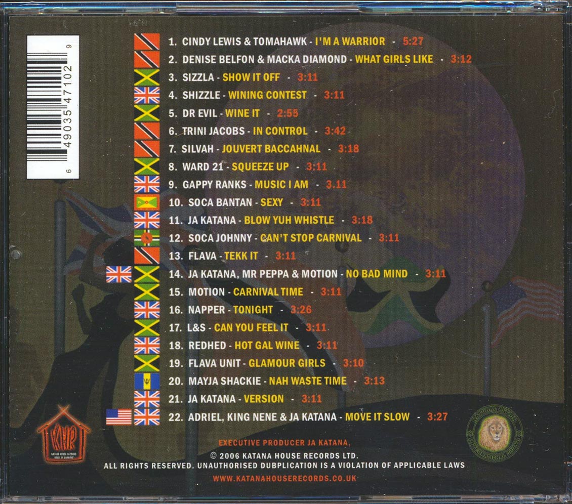 Sizzla, Gappy Ranks, Ward 21, Etc. - Hardhitter Riddim (22 tracks)