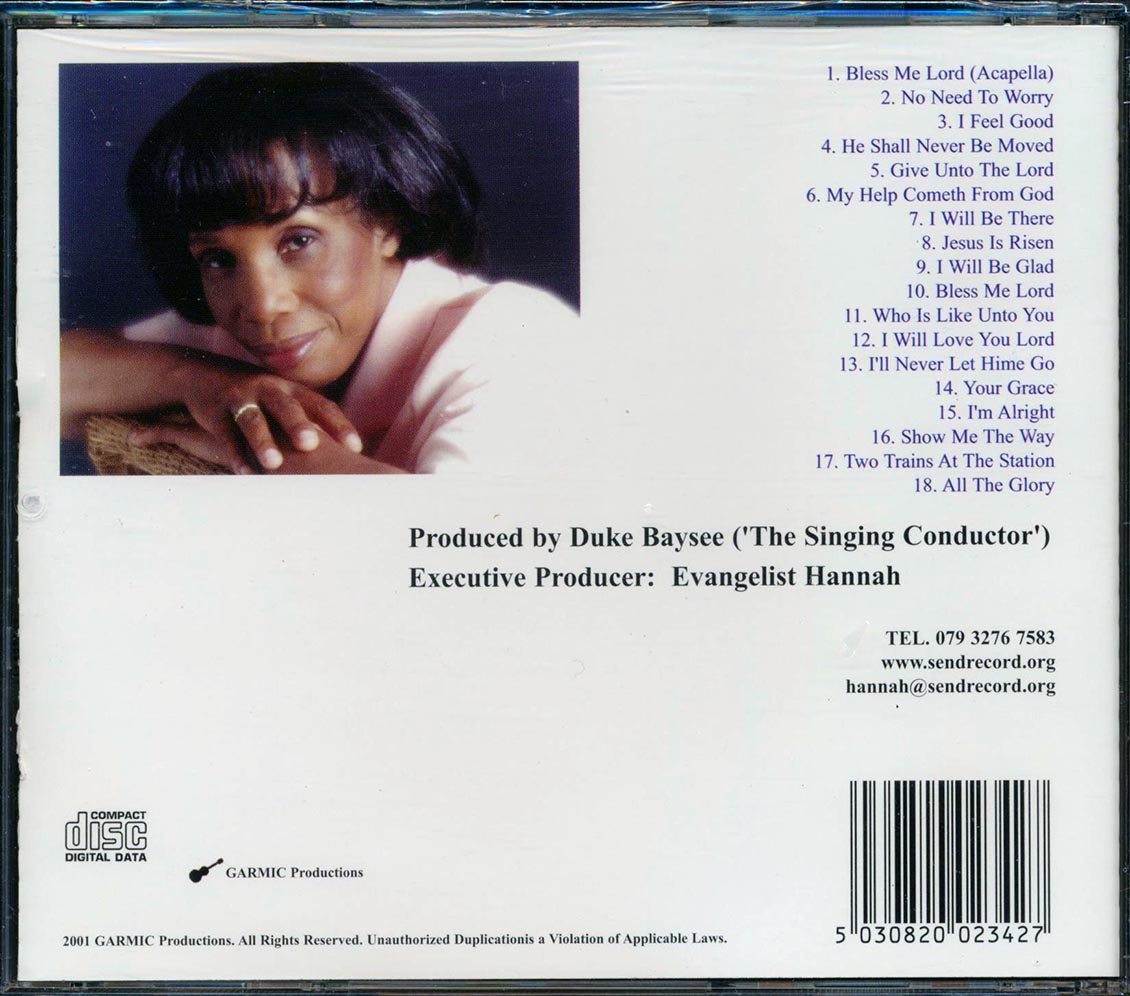 Evangelist Hannah - Bless Me Lord