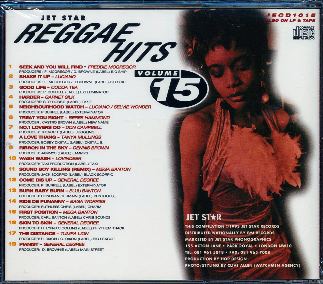 Beres Hammond, Garnett Silk, Buju Banton, Cocoa Tea, Etc. - Reggae Hits Volume 15