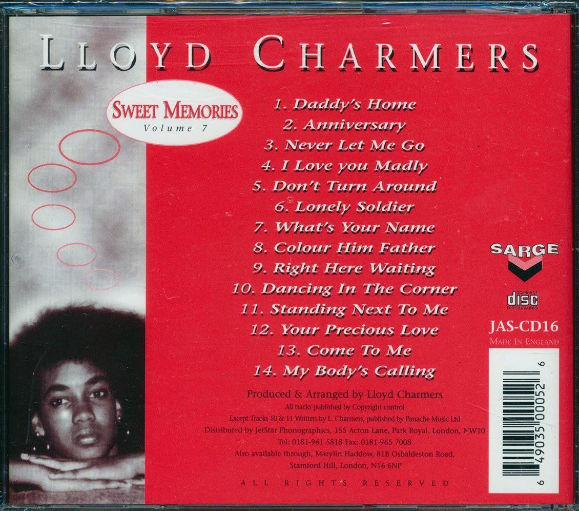 Lloyd Charmers - Sweet Memories Volume 7