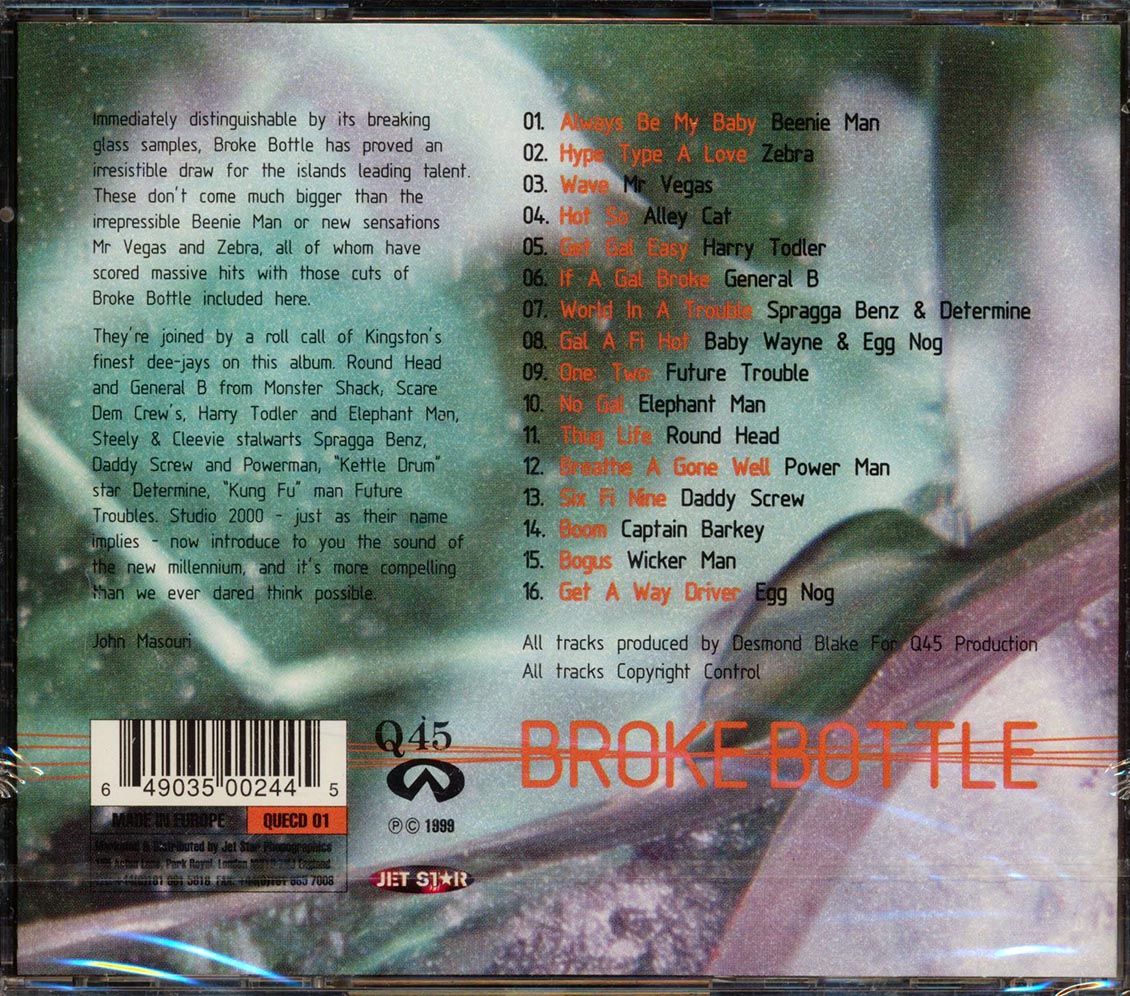 Beenie Man, Elephant Man, Zebra, Etc. - Broke Bottle