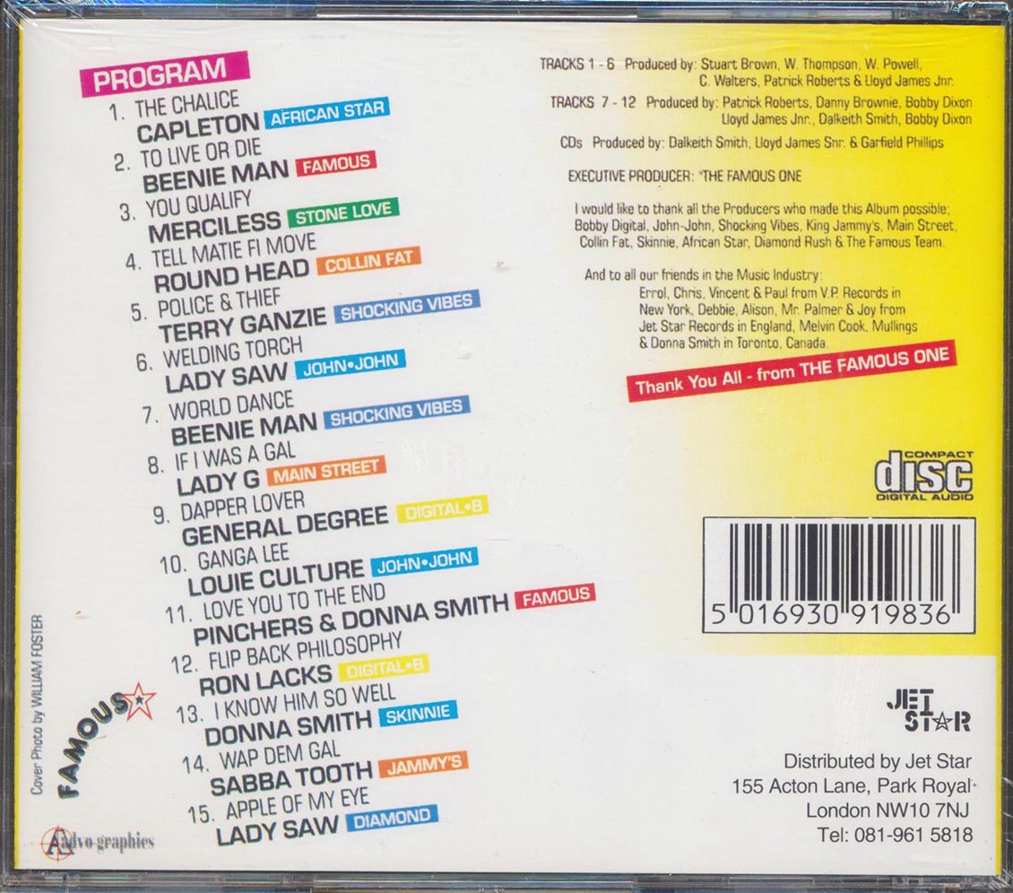 Capleton, Lady G, Pinchers, Etc. - Total Togetherness Volume 2