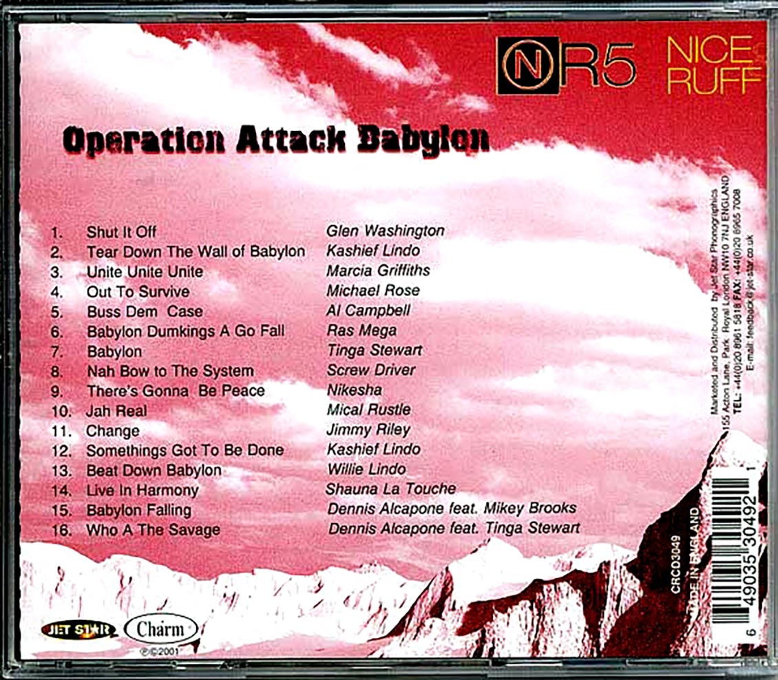 Michael Rose, Al Campbell, Glen Washington, Etc. - Nice & Ruff Volume 5: Operation Attack Babylon