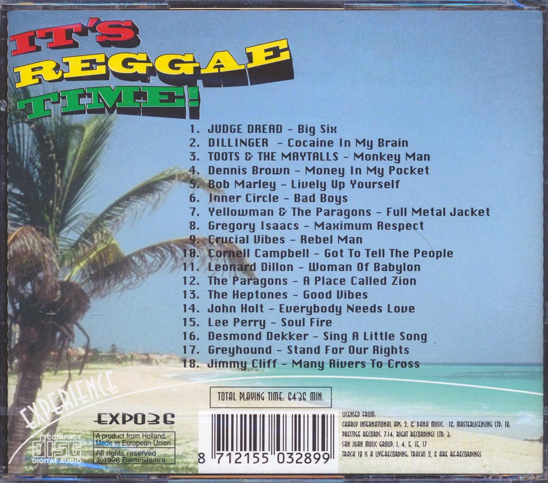 Jimmy Cliff, Bob Marley, The Heptones, Etc. - It's Reggae Time