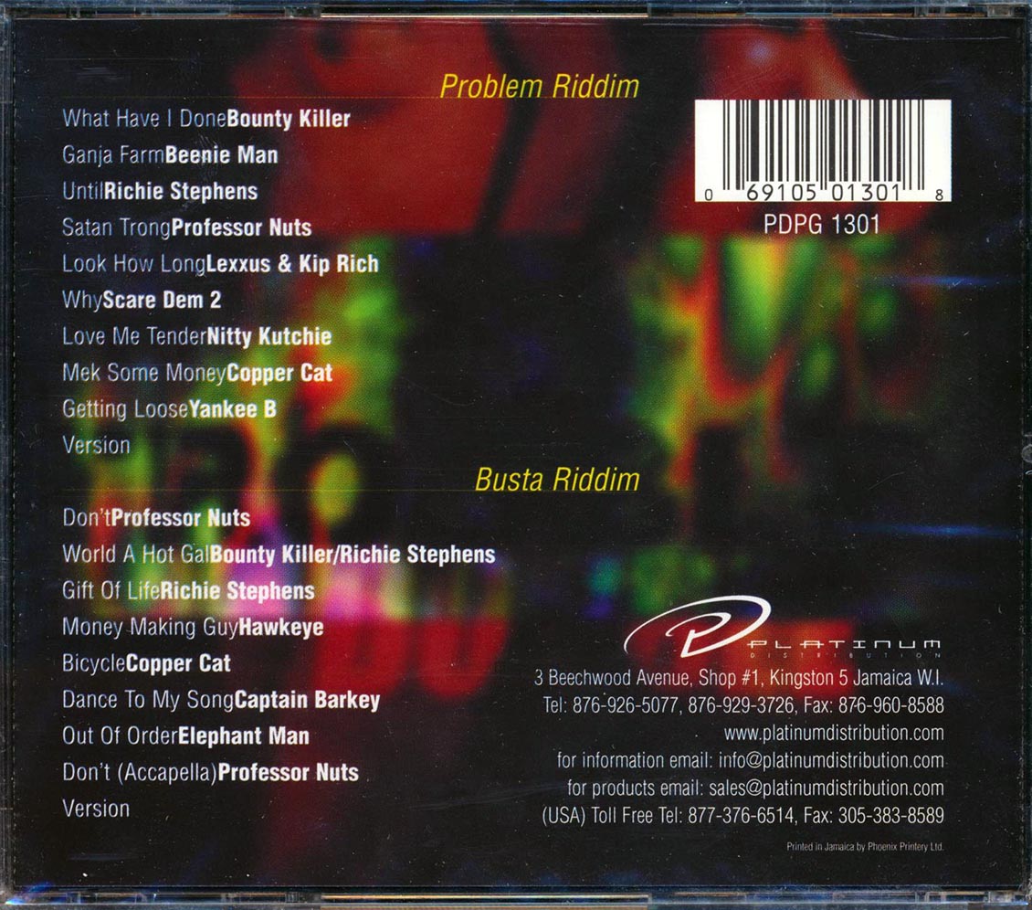 Bounty Killer, Elephant Man, Richie Stephens, Etc. - Double Trouble