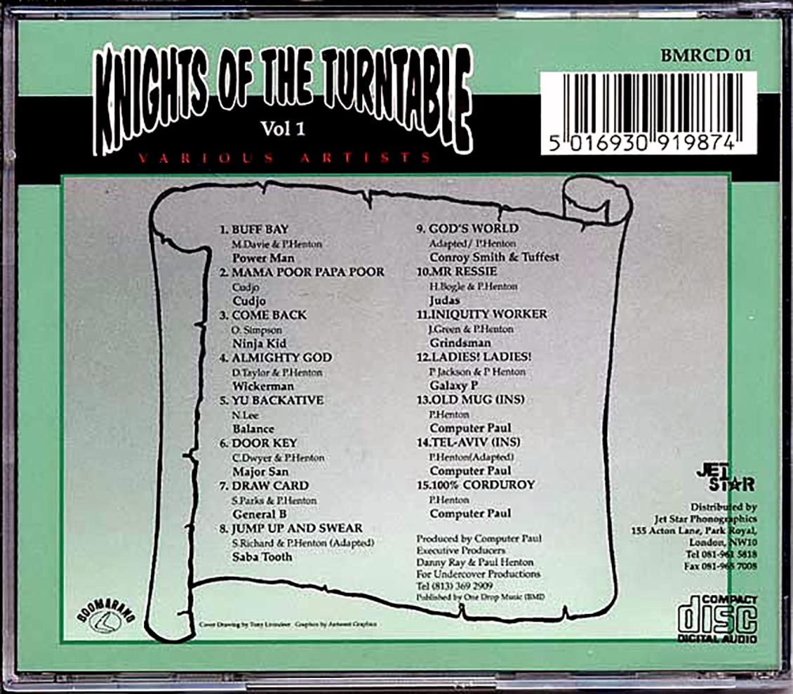 Conroy Smith, Major San, Ninja Kid, Etc. - Knights Of The Turntable Volume 1