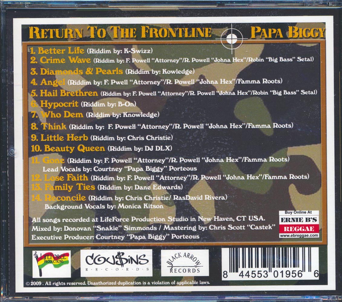 Papa Biggy - Return To The Frontline
