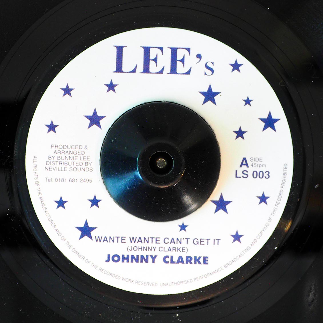 Johnny Clarke - Wante Wante Can't Get It  /  The Aggrovators - Dub