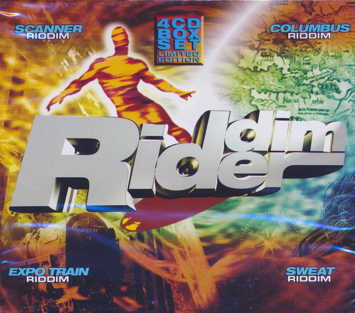 Sizzla, Capleton, Luciano, Etc. - Riddim Rider 4 CD Box Set (70 tracks) (4xCD)