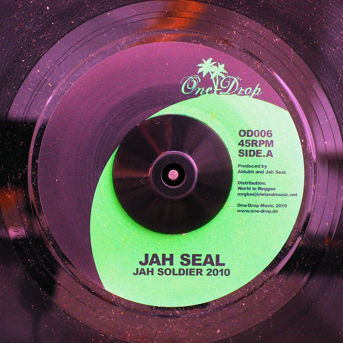 Jah Seal - Jah Soldier 2010  /  Jah Soldier - Dub Version 2010