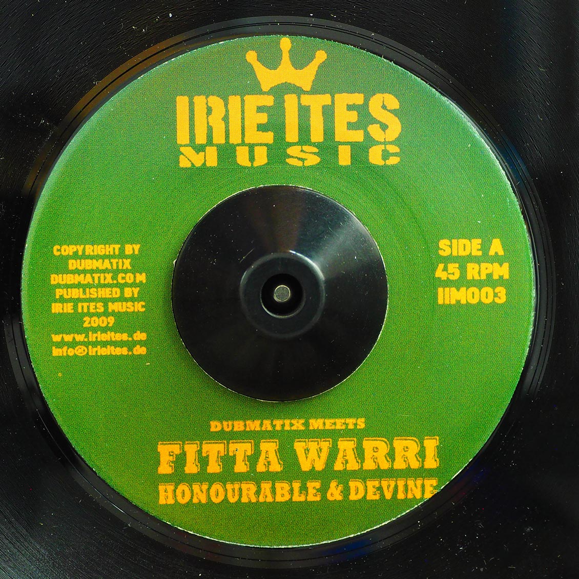 Dubmatix, Fitta Warri - Honourable & Devine  /  Dubmatix, Aldubb - Devine Dub