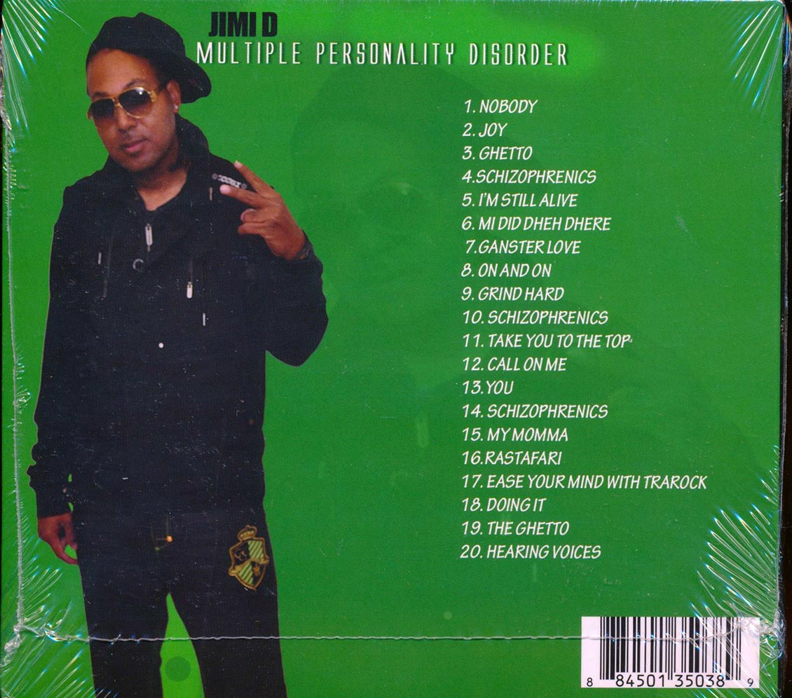 Jimi D - Multiple Personality Disorder (20 tracks)