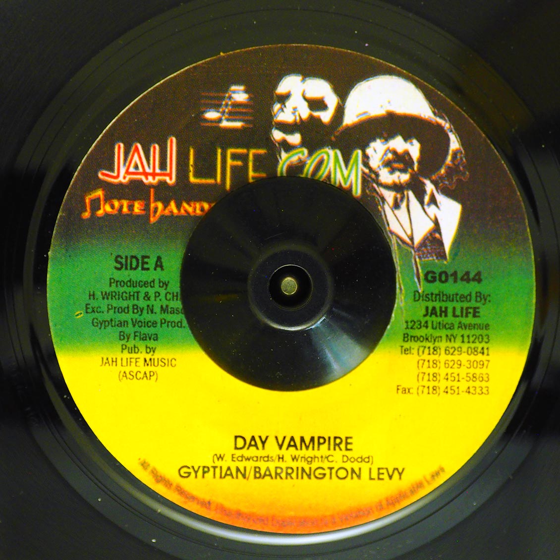 Gyptian, Barrington Levy - Day Vampire  /  Major 1, Sluggy - Return Again (rhythm: "Murderer / Hot Milk") (colored vinyl)