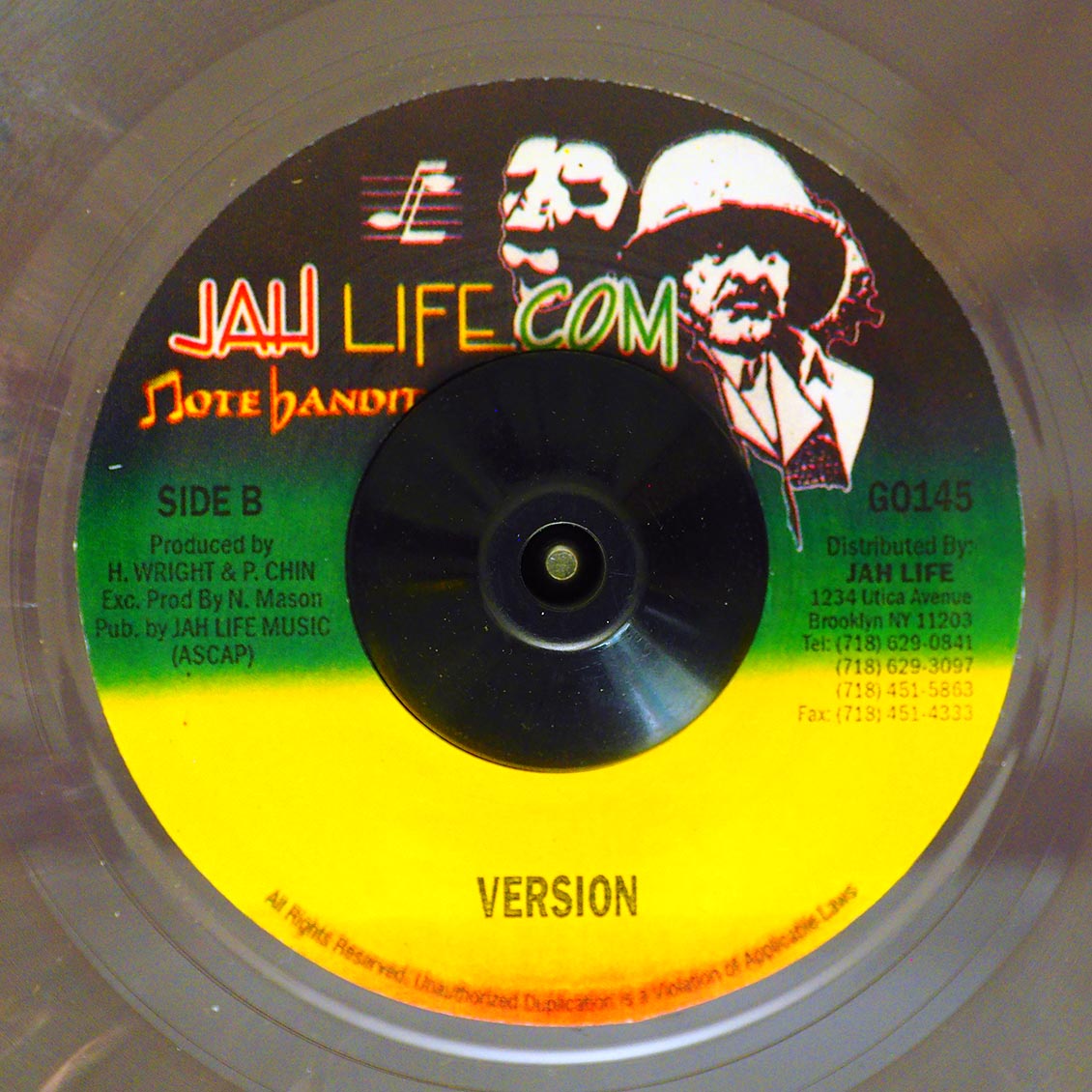 Barrington Levy, Beenie Man - Murderation  /  Version (rhythm: "Murderer / Hot Milk") (colored vinyl)