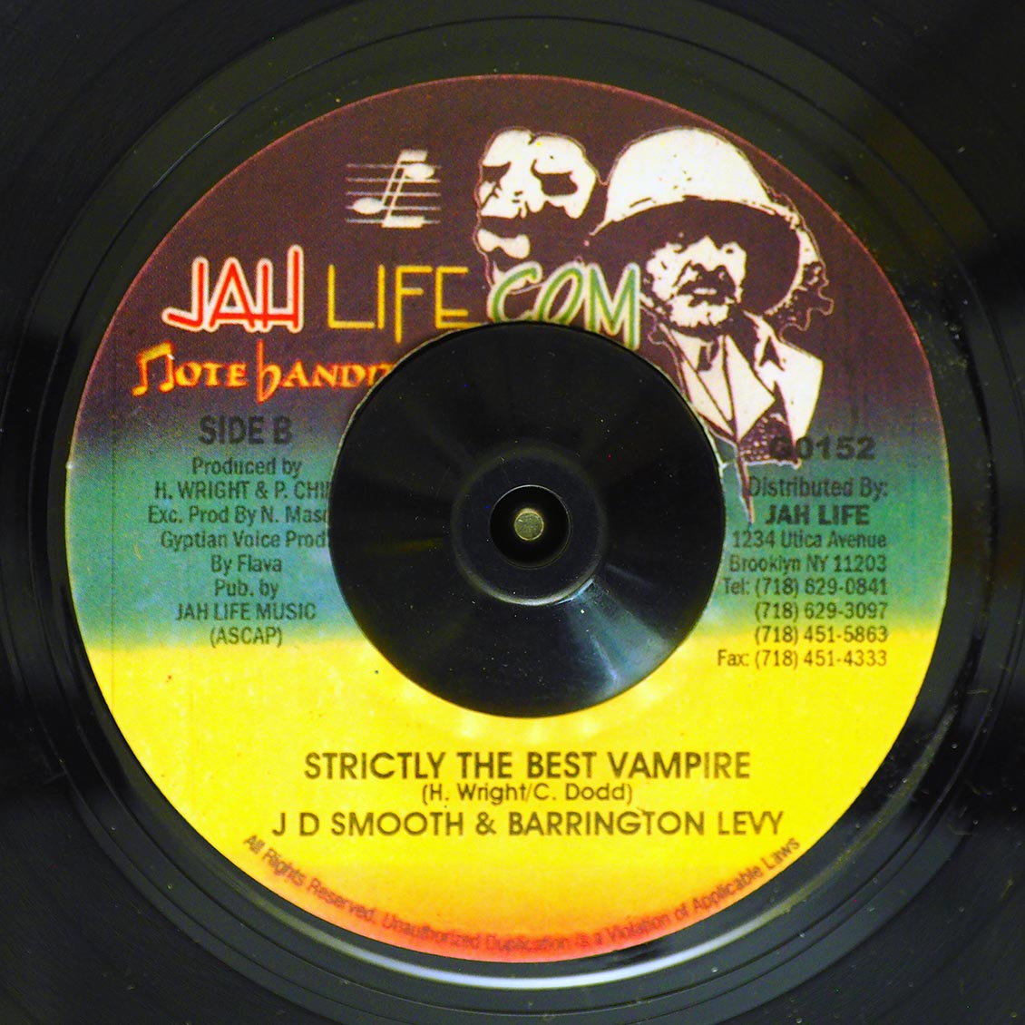 Dennis Walks, Carl Meeks - Drifter Mix  /  JD Smoothe, Barrington Levy - Strictly The Best Vampire (rhythm: "Murderer / Hot Milk")