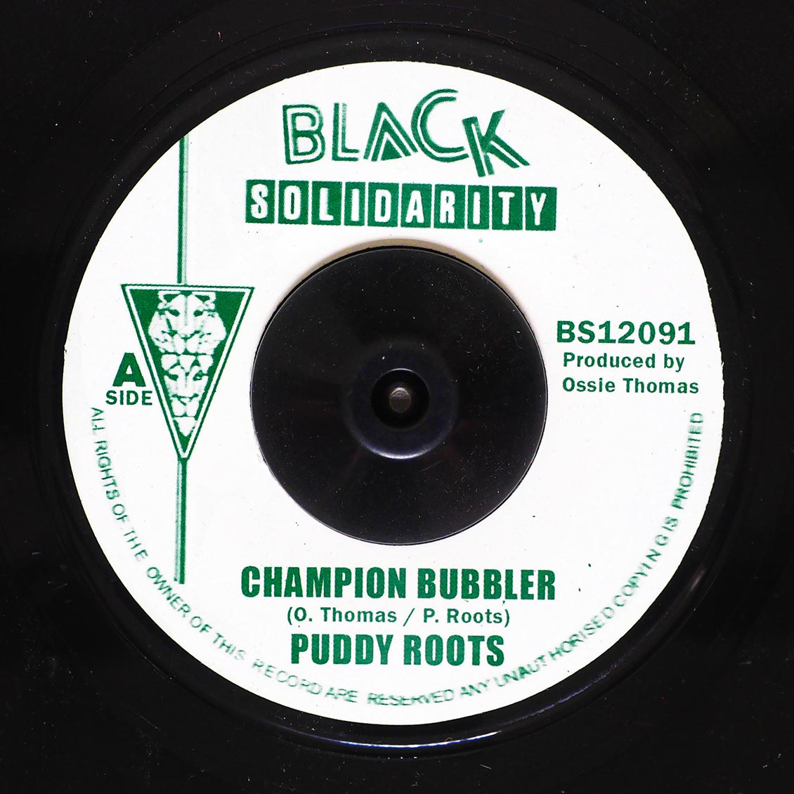 Puddy Roots - Champion Bubbler  /  Version (rhythm: "Puddy Roots - Champion Bubbler")