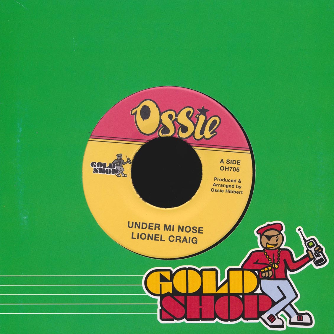 Lionel Craig - Under Mi Nose  /  Ricky Stereo - Jealousy Lover (rhythm: "Johnny Osbourne - I'm Moving Up")