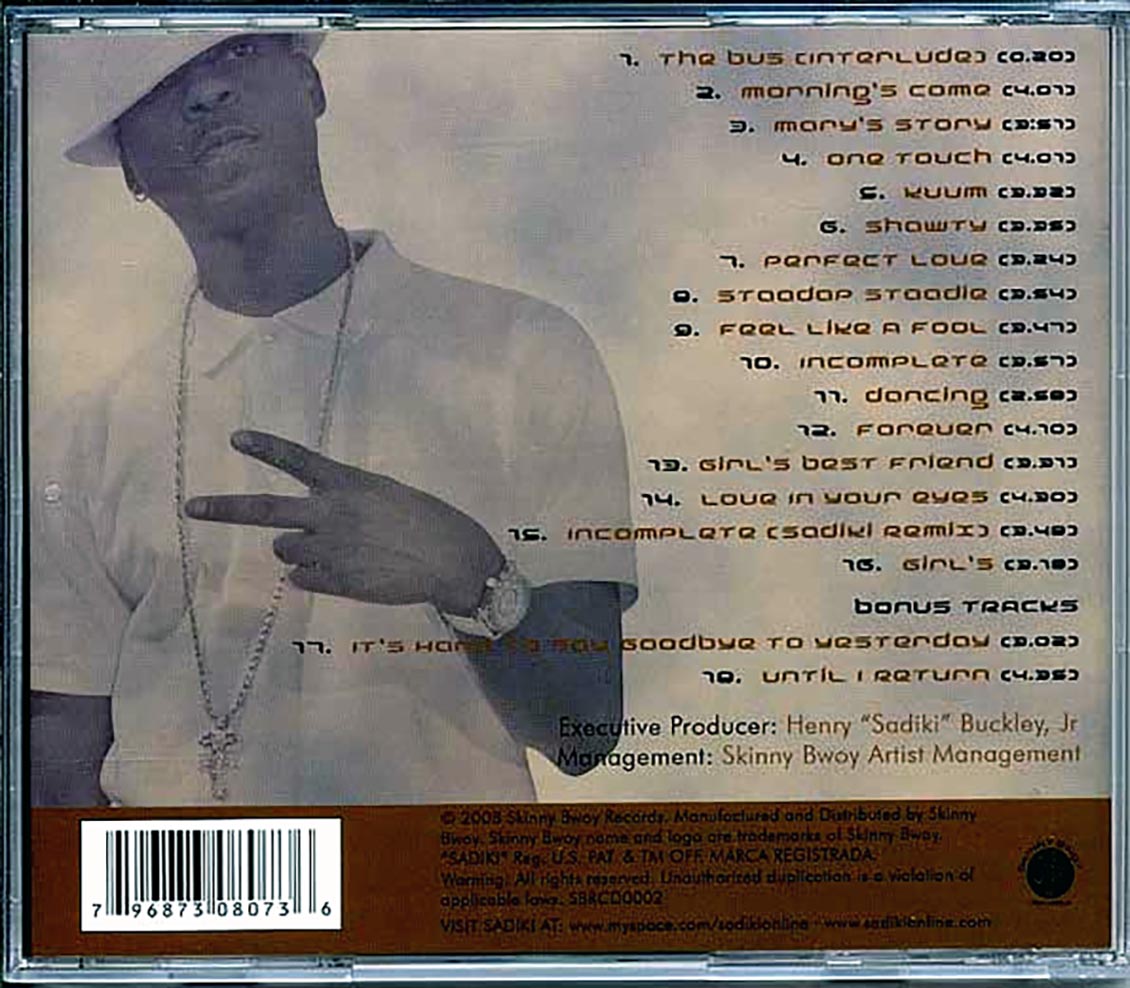 Sadiki - Morning's Come