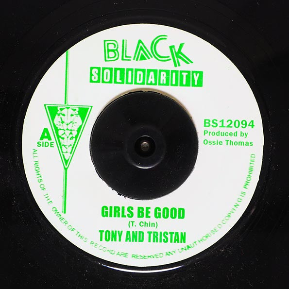 Tony Chin, Triston Palmer - Girls Be Good  /  Version (rhythm: "Tony Chin, Tristan Palmer - Girls Be Good")