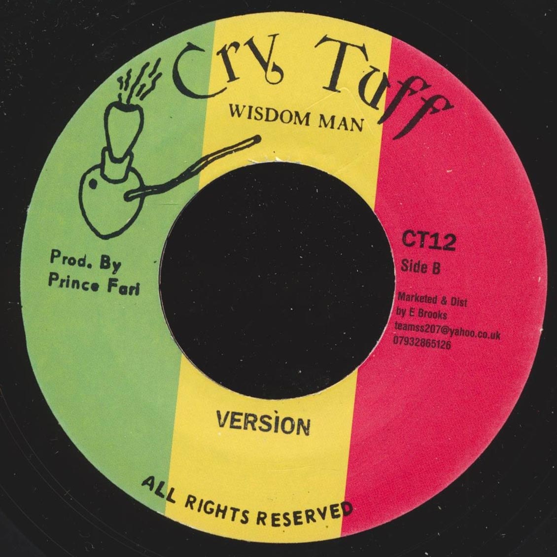 Rod Taylor - Run Run  /  Cry Tuff & The Originals - Version