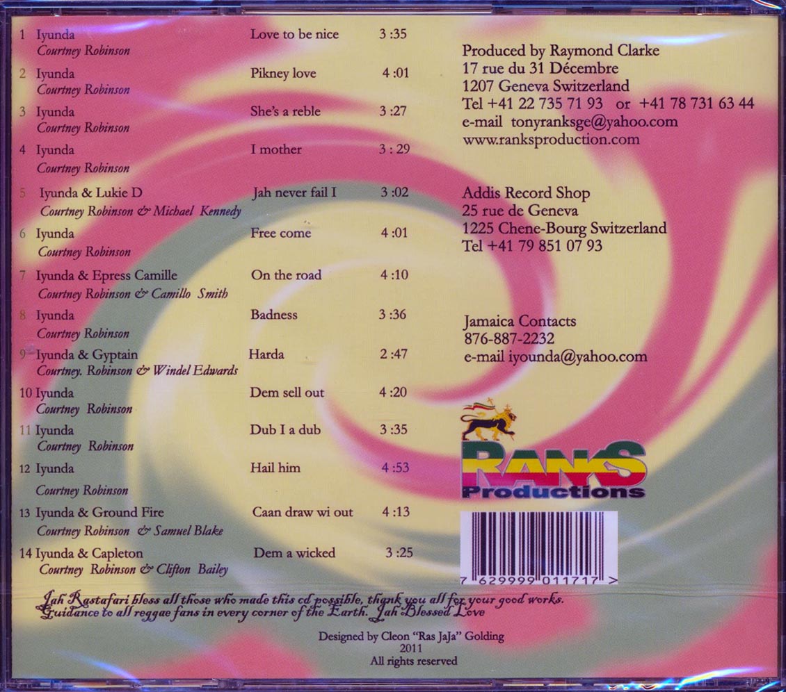 Iyunda - Dub I A Dub Jamaica