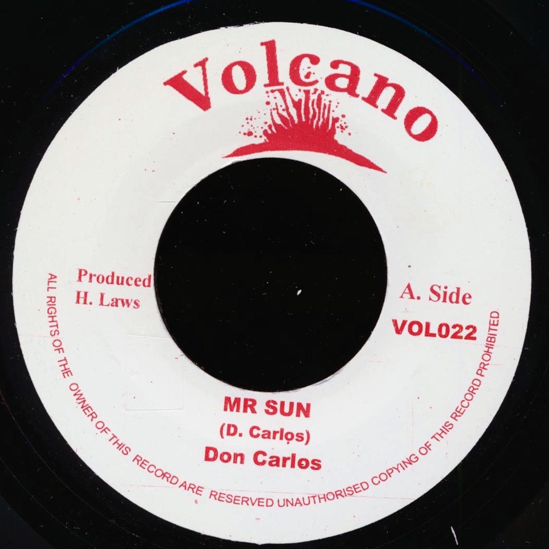 Don Carlos - Mr. Sun  /  Roots Radics - Version (rhythm: "Easy Take It Easy")