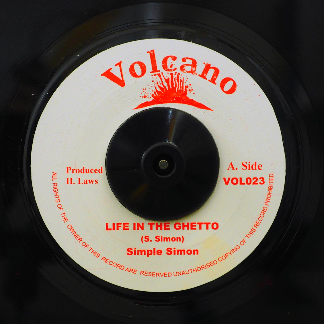 Simple Simon - Life In The Ghetto  /  Roots Radics - Version (rhythm: "Armagiddeon")